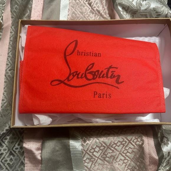 Christain Louboutin white heels. Only wore once for a photo shoot. Size 7.5 - Picture 3 of 7